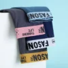 4/10 Pack Teenagers To Adults Parent-child Boyshort Simple Fashion Multi-size Shorts Men's Comfortable Underwear Elastic Waist P