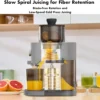 Cold Press Juicer, SiFENE Slow Masticating Machines with 5.2" Extra Large Feed Chute Fit Whole Fruits & Vegetables, Easy Clean