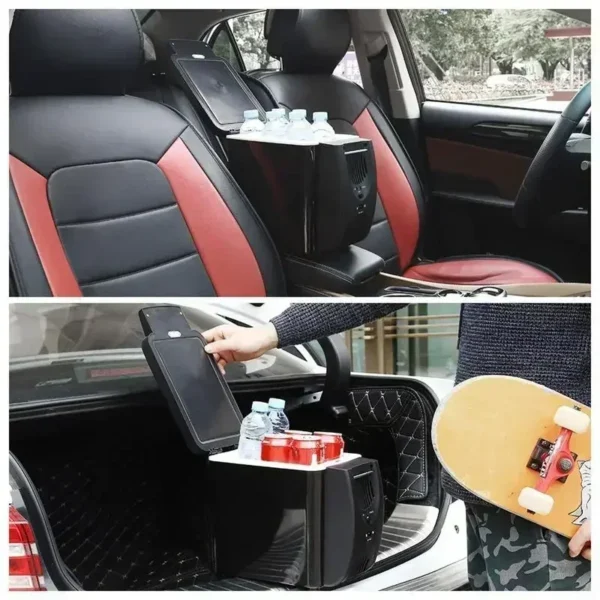 6L Portable Compact Mini Fridge 12V Car Refrigerator Freezer for Camping Traveling Electric Cool Box Summer Outdoor Fridge