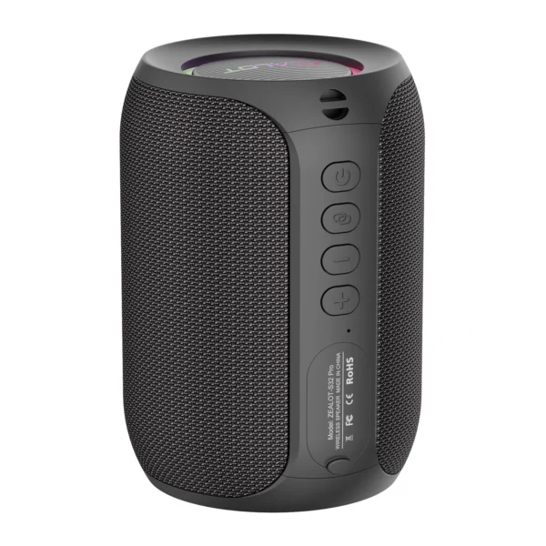 545324346 Zealot S32 pro Bluetooth Wireless Outdoor Portable Subwoofer Speaker Waterproof IPX6 Dual Pairing 3600mAh Wireless Speaker