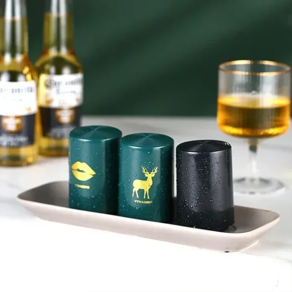 Bottle Opener Magnetic Creative Automatic Beer  Kitchen Press Lid Beer Corkscrew Tools Portable Kitchen Accessories Bar Gadgets