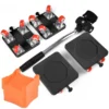 400KG Heavy Duty Furniture Lifter Transport Mover Lifter Slides Wheel Easy Furniture Mover Tool Set Wheel Roller Bar Hand Tools