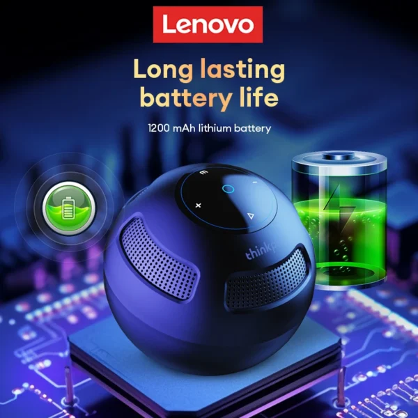 Lenovo Speakers Wireless Bluetooth 5.3 Outdoor Loudspeaker anker Loudspeaker Portable Subwoofer Surround Sound Player K3 Pro