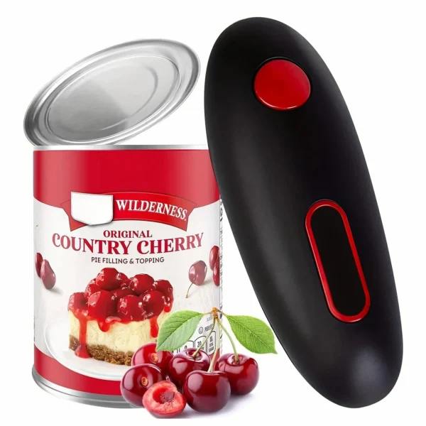 Electric Can Opener One Touch  Automatic Jar Bottle Can Open Machine Portable Kitchen Hand Free Opening Opener Kitchen Tools