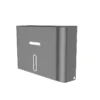 Wall-Mounted Paper Towel Dispenser - No-Drill, Space-Saving Design - Easy Access Toilet Tissue Holder - Available in White, Blac